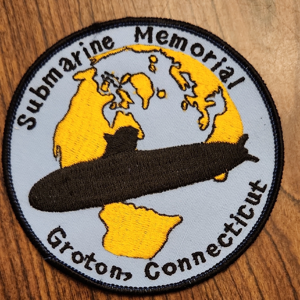 Vintage Submarine Memorial Groton Connecticut Patch